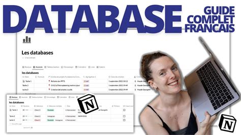 Databases Sur Notion Le Guide Complet DÉbutant Base De DonnÉes