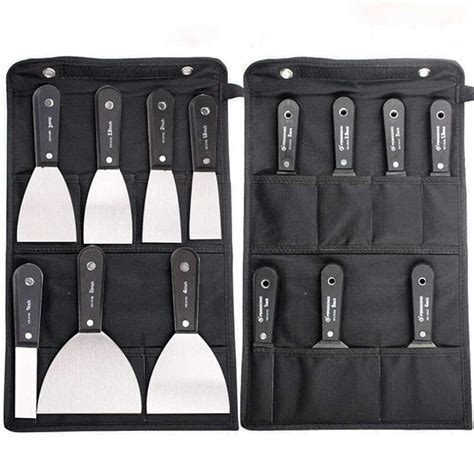 Buy 7 PCS Drywall Tools Putty Knife Set 50 Steel Drywall Knife Sc