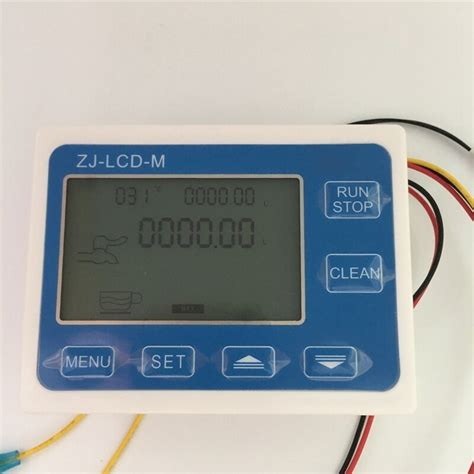 Control Flow Sensor Meter Lcd Display Zj Lcd M Screen For Flow Sensor