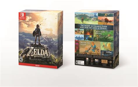 The Legend Of Zelda Breath Of The Wild Une édition Spéciale Et Une