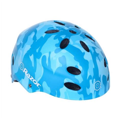 Razor 97869 V-17 Youth Safety Multi Sport Bicycle Helmet For Kids 8-14, Blue, 1 Piece - Kroger