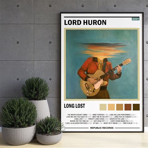 Lord Huron Long Lost Album Poster Sold By Julia Boorstin Sku