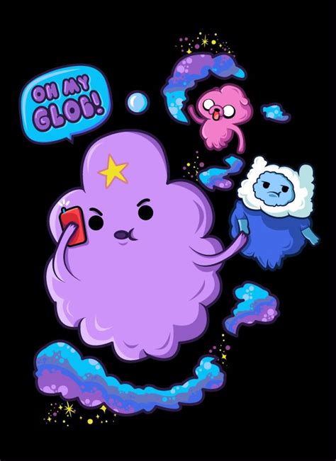 Lumpy Space Princess With Finn And Jake In The Lumpy Space Original