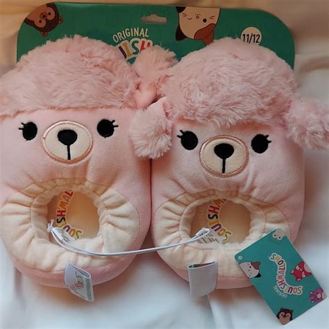 Kellytoy Shoes Pink Poodle Chloe Squishmallow Slippers Poshmark