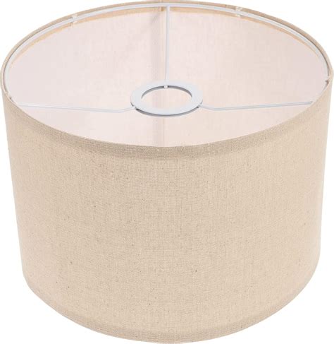 Osaladi Fabric Drum Lampshade Fabric Lamp Shade Cylinder Lamp Shade