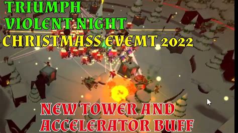 TRIUMPH VIOLENT NIGHT Tower Defense Simulator YouTube