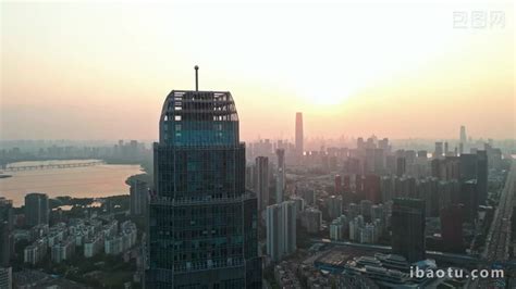 City Buildings Beautiful Sunrise Real Shot 4k MP4 Video Template Free ...