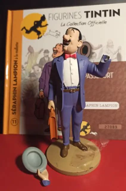 FIGURINES TINTIN La Collection Officielle Séraphin Lampion à la