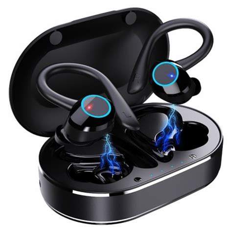 Sport Wireless Earbuds Bluetooth 51 28hr Playtime Hifi Stereo Noise Cancelling Feature 1