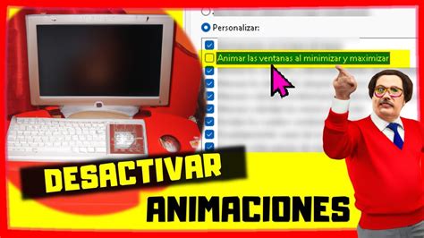 C Mo Desactivar Animaciones De Ventanas Para Que Tu Pc Vaya M S R Pido