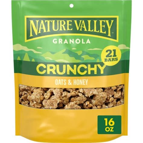 Nature Valley Whole Grain Oats And Honey Crunchy Granola Oz Fred