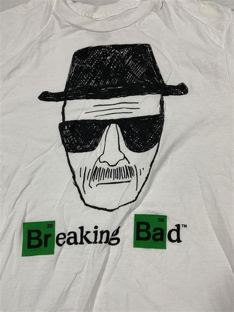 Breaking Bad Walter White Heisenberg Shirt Vintage 20… Gem