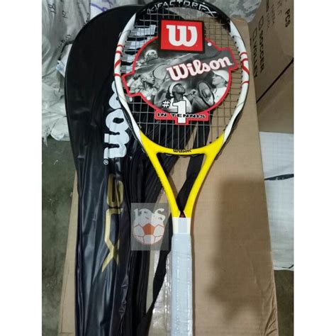 Jual Raket Tenis Wilson Blx Senar Free Tas Grip Shopee Indonesia