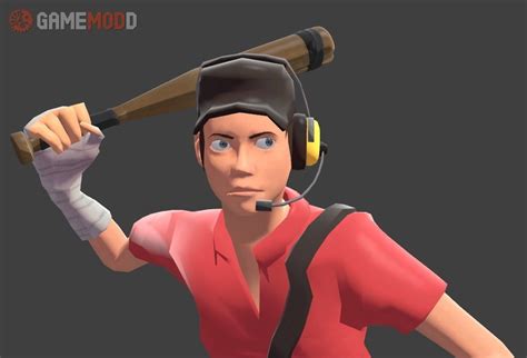 AyesDyef's Female Scout » TF2 - Skins Scout | GAMEMODD