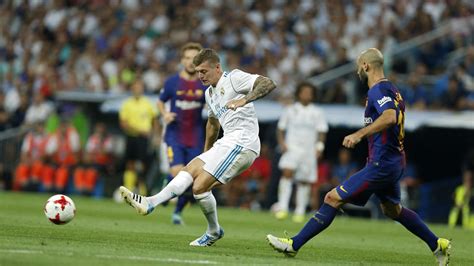 Real Madrid Gewinnt Mit Kroos Supercup Gegen FC Barcelona