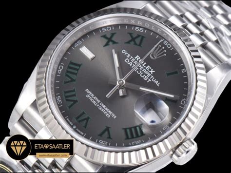 Rolex Datejust 126234 Roma Rakamlı Gri Kadran 36mm Clean Factory 3235