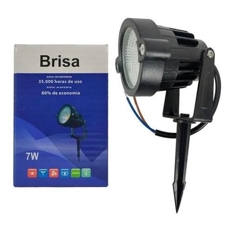 Lumin Ria Espeto Jardim Cob Led W Prova D Gua Bivolt Tem Todos As