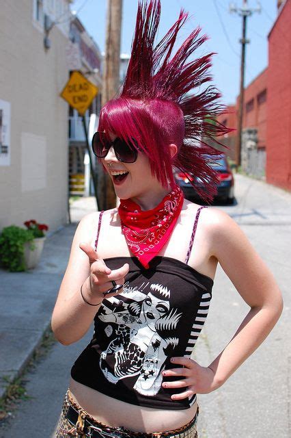 Sarah Punk Girl Punk Rock Girls Punk Hair