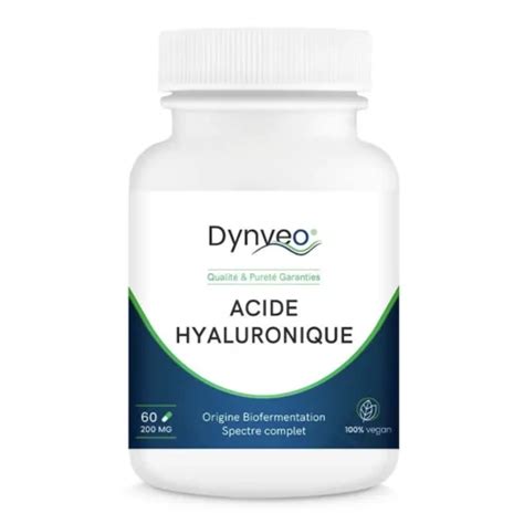 Acide hyaluronique 200 mg 60 gélules DYNVEO