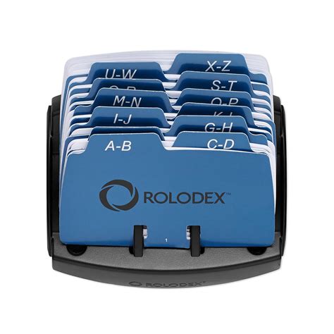 Rolodex Petite Open Tray Card File Holds Cards Of X Inches