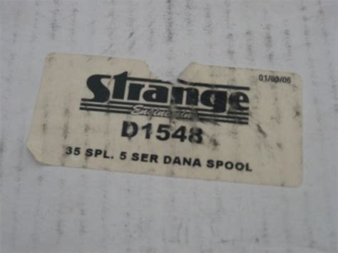 Purchase Strange Eng Lightweight Dana 60 Pro Race Spool 35 Spline