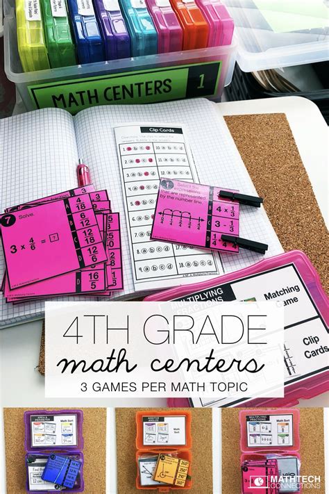 Fourth grade math games and activities for guided math – Artofit