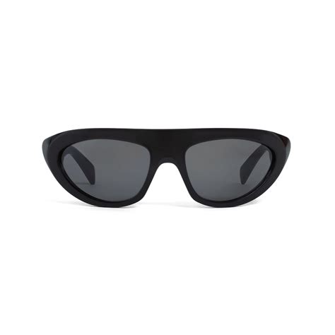 Céline - Black Frame 48 Sunglasses in Acetate Black - Black ...