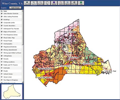 Wise County Map