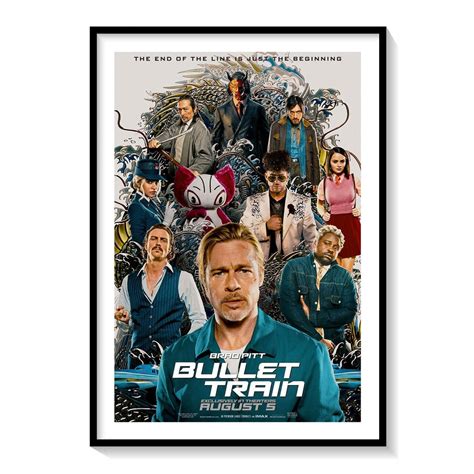 Buy Bullet Train Movie Poster Online at Best Price – Dessine Art