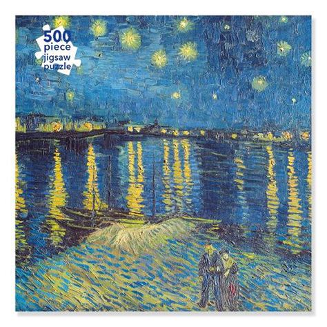 Adult Jigsaw Puzzle Van Gogh Starry Night Over The Rh Ne Pieces