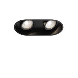 Minima Round Twin Adjustable Matt Black Architonic