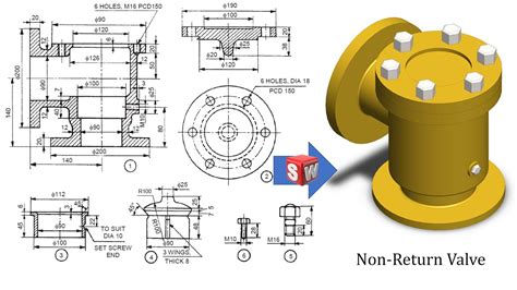 Schematic Diagram Of Non Return Valve Valve Plumbing Valves