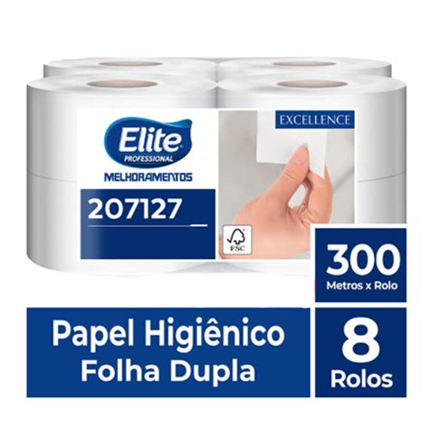 Papel Higi Nico Rolo Melpaper Folha Dupla C Rolos De Metros