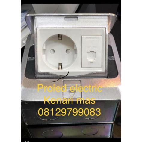 Jual Stop Kontak Lantai Panasonic Stop Arde Soket Data Cat E Cat E