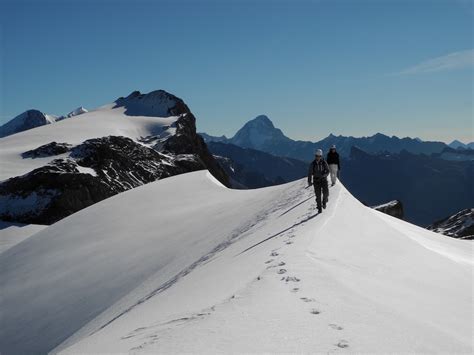 Randonnée Glaciaire En Suisse Du Wildstrubel Au Wildhorn De La Cime