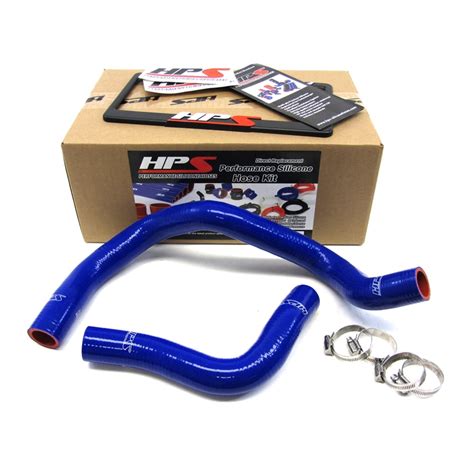 HPS Blue Reinforced Silicone Radiator Hose Kit Coolant For Mazda 99 05