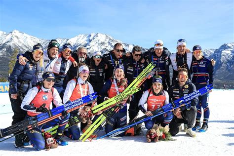 Biathlon Canmore Revivez En Vid O Les Podiums D Croch S Par Lou