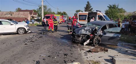 OLT FOTO ACCIDENT RUTIER ÎN COMUNA MĂRUNȚEI TÂNĂRUL CARE A PROVOCAT