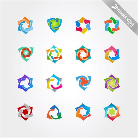 Free Logo Vector Symbols Set 07 | GraphicsWall