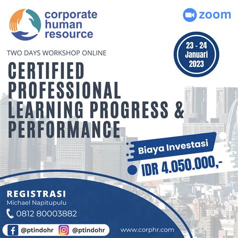 Certified Professional Learning Progress And Performance Corporate Human Resource