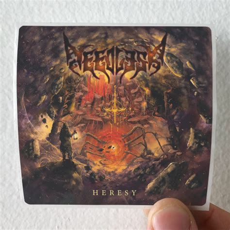 Paradox Heresy Album Cover Sticker Album Cover Sticker