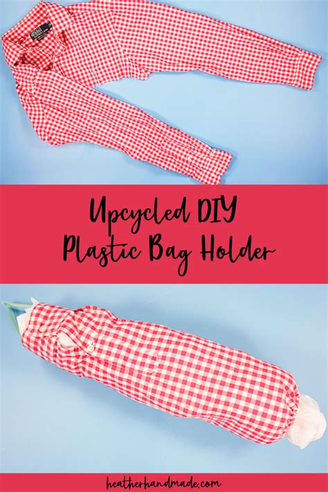 Plastic Bag Holder from a Shirt Sleeve – DIY Sewing Tutorial – Sewing