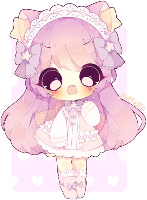 Blow Bubbles For Awhile By Puffellie On Deviantart Kawaii Chibi Cute