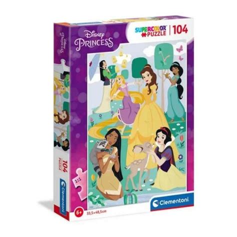 Clementoni Puzzle 104 Disney Princess Cl25736