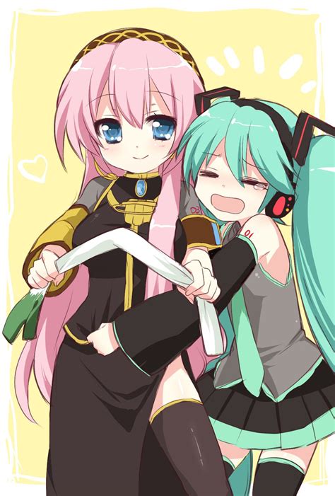 Miku Hatsune Y Megurine Luka Dibujo De Cuerpo De Anime Recomendaciones De Anime Pokemon