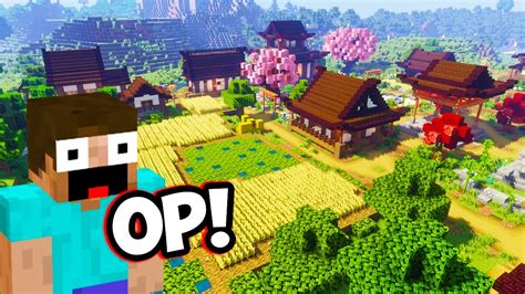 I Found The Ultimate Japanese Village In Minecraft Youtube