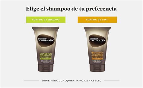 Just For Men Control Gx Shampoo Y Acondicionador Desvanecedor De Canas Color 118ml Amazon