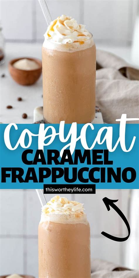 Caramel Frappuccino Copycat Coffee Recipe Artofit