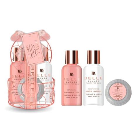 Coffret De Bain Vanille Ambre Belle Luxury GLOSS Le Coffret De