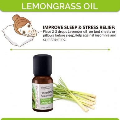 Buy Natural Solution Multi Purpose Organic Lemon Grass Essential Oil